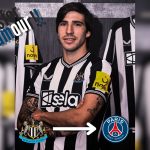 PSG Eye Newcastle Midfielder Sandro Tonali