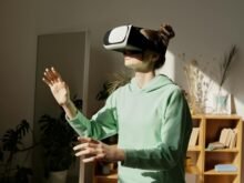 Dog experiences augmented reality — Logan Storley, Meta